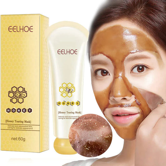 Honey Tearing Mask peel-off blackhead removal and deep pore cleansing treatment for all skin types