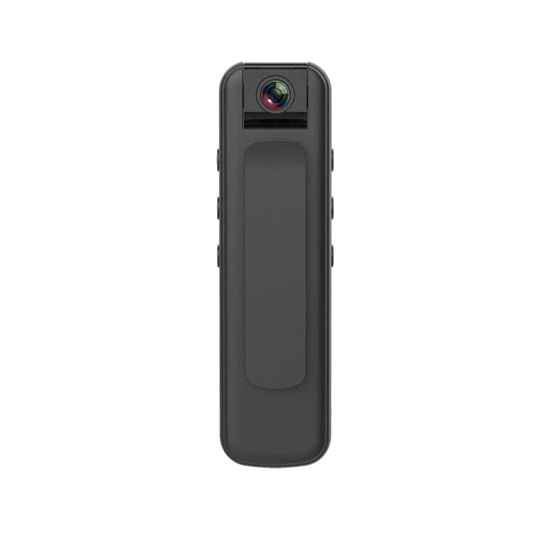 HD Portable Mini WiFi Camera compact clip-on design for travel recording and remote security monitoring