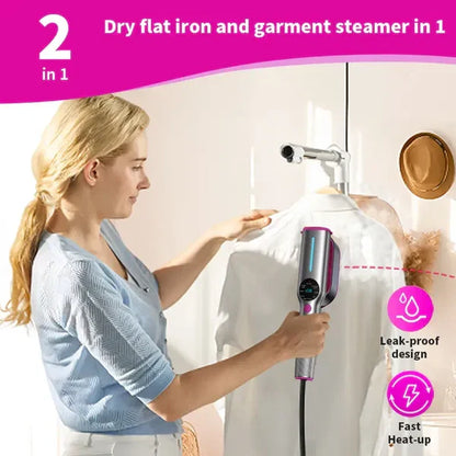 2-in-1 Portable Steam Iron