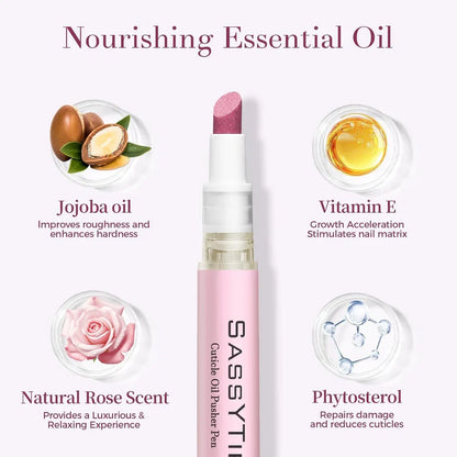 Cuticle Oil Pen and Pusher (2PCS)