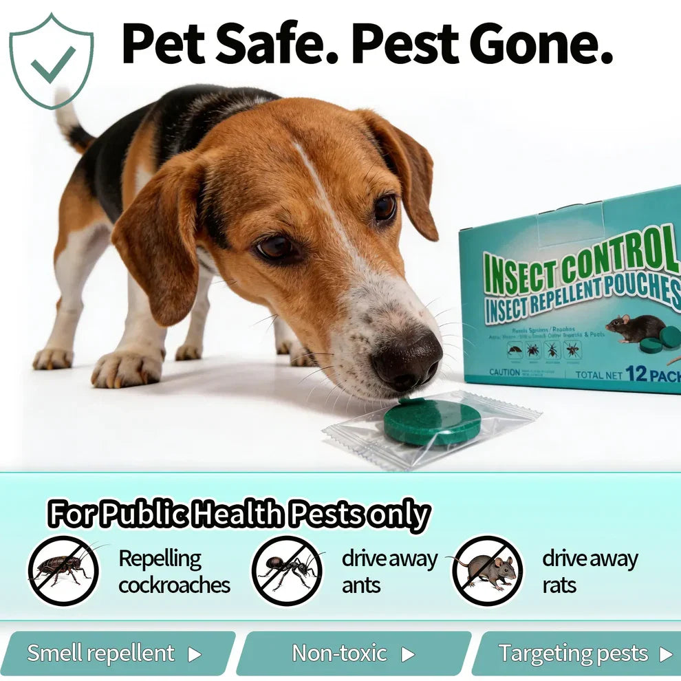 Super Butler Pest Defense Repellent Tablets – 12 Pack