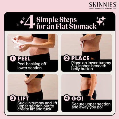 Instant Lifts Tummy Tuck Tape (Pack of 5)
