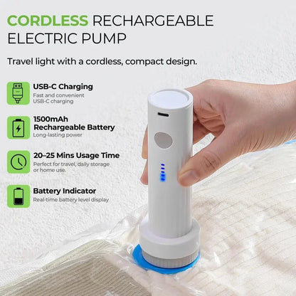 Rechargeable Electric Vacuum Pump Low Noise