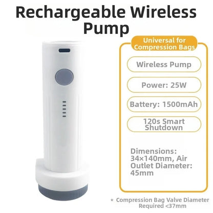 Rechargeable Electric Vacuum Pump Low Noise