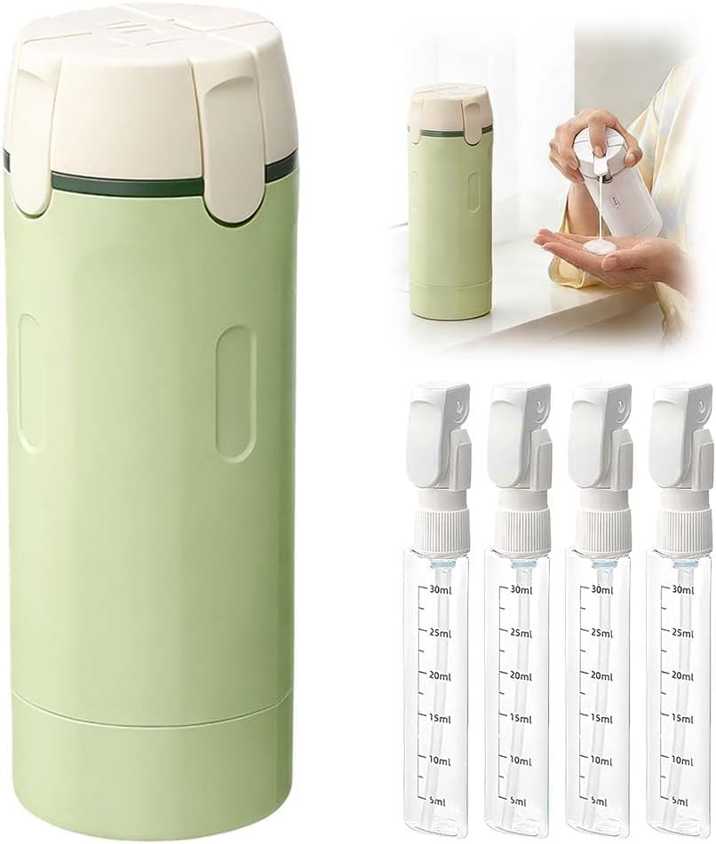 4-in-1 Travel Bottles for Toiletries