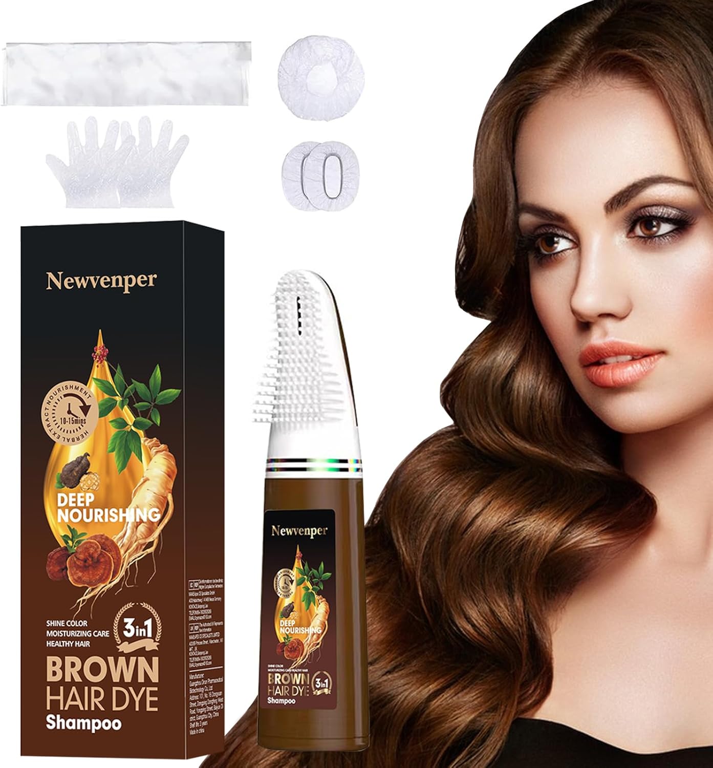 ColorComb Instant Hair Dye Shampoo