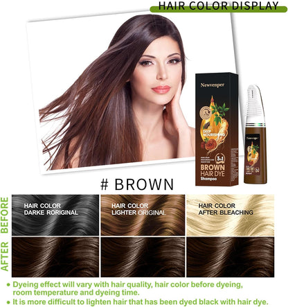 ColorComb Instant Hair Dye Shampoo