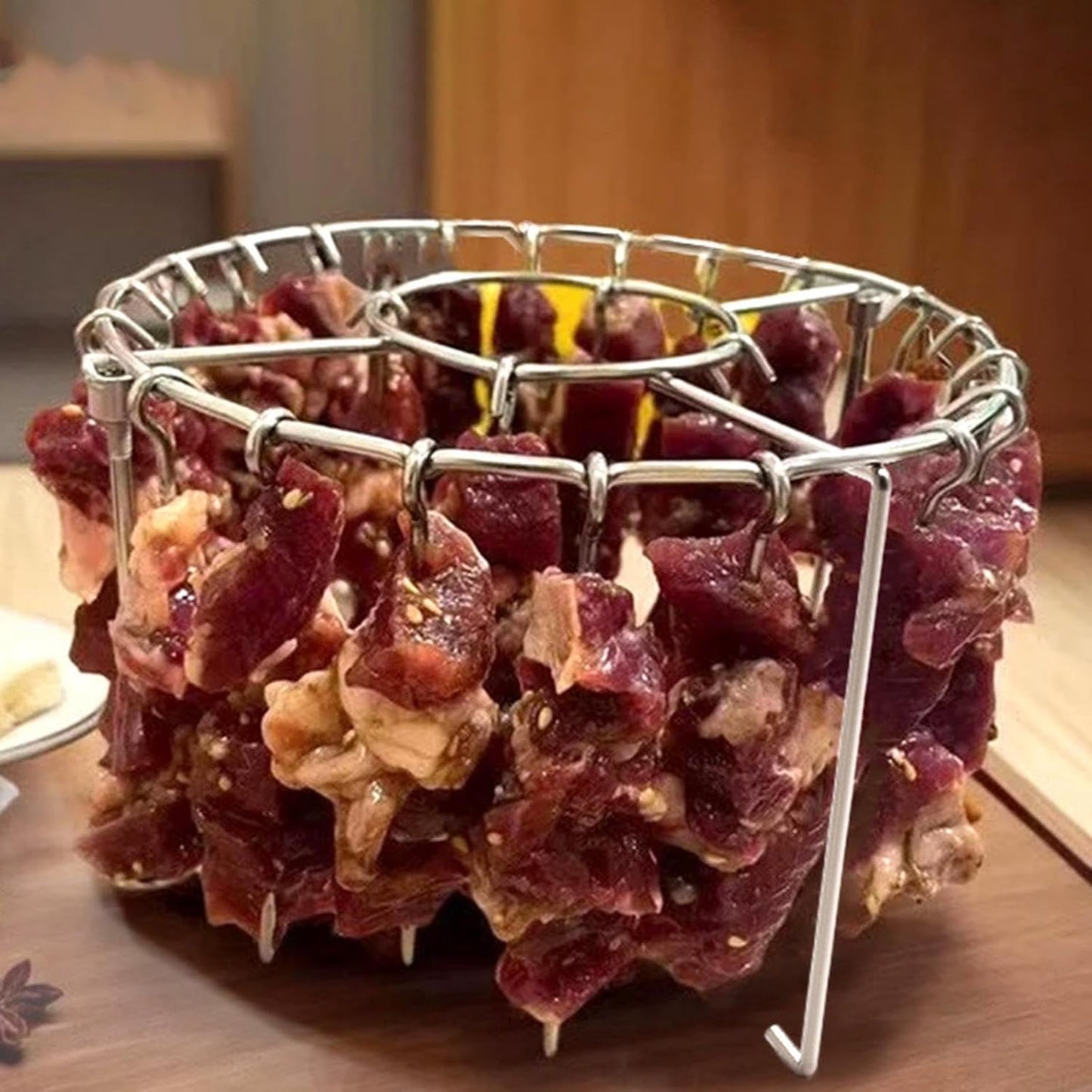 Grill Skewers Rack Set