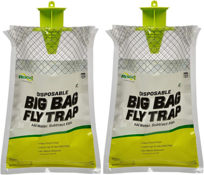 Outdoor Disposable Fly Trap (Pack of 2)