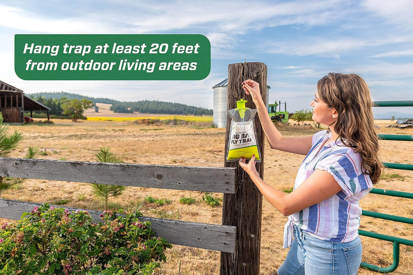 Outdoor Disposable Fly Trap (Pack of 2)