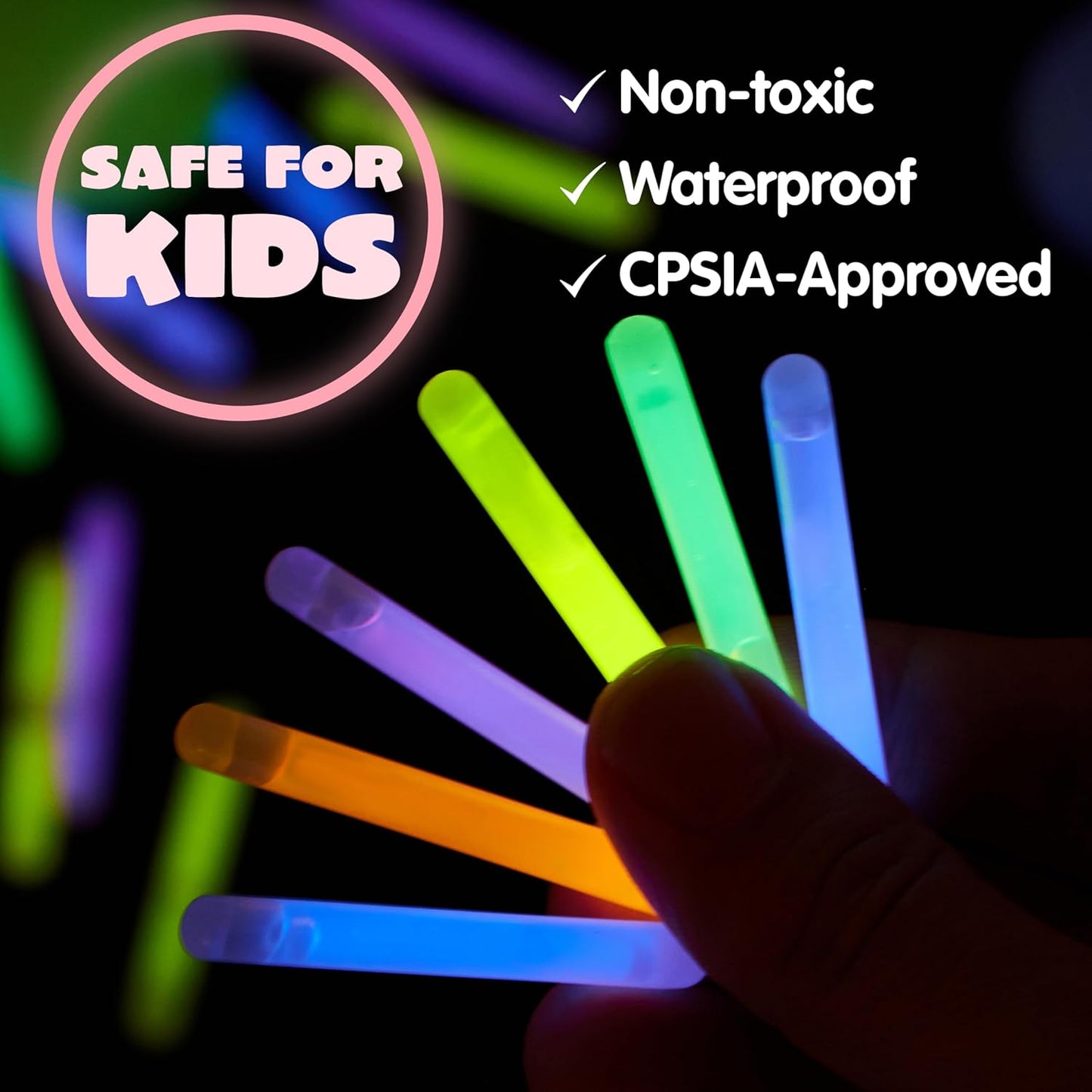 35 Pcs Easter Eggs with 35 Mini Glow Sticks