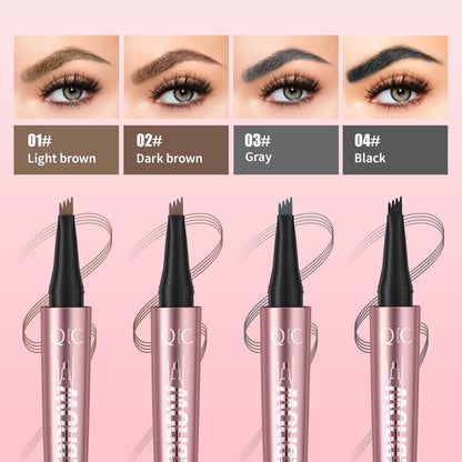 4-Tip Microblading Eyebrow Pen