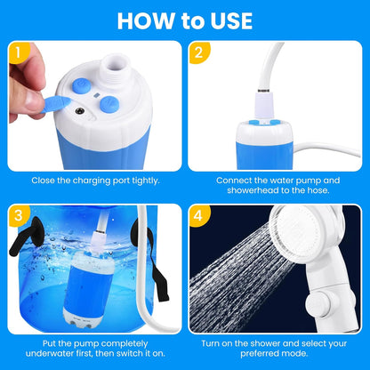 Portable Outdoor Camping Shower