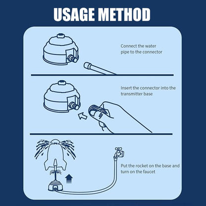 Rocket Water Sprinkler