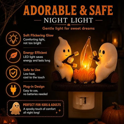 Ghostly Flickering Night Light